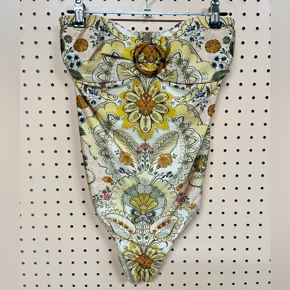 Zimmermann Multicolor Floral Swimsuit